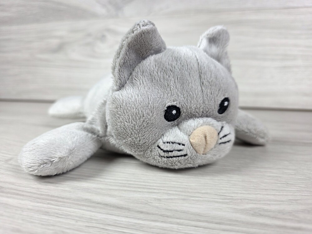 Melissa and Doug Plush Cat Light Gray 9" Replacement Vet Set SU47